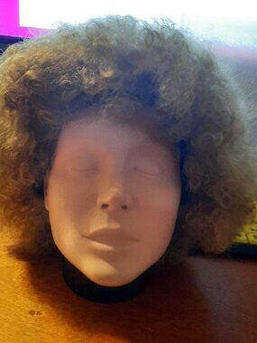 NEW ! Women Wig Short Curly Light Brown
